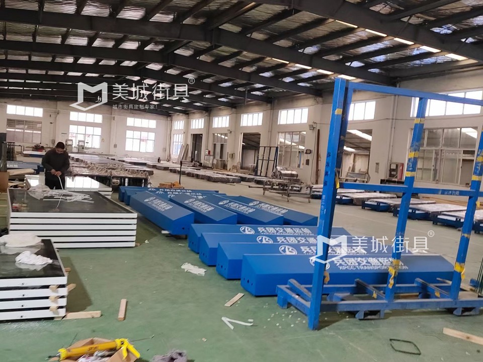 2023.12.18美城街具供應余杭公交站臺發(fā)貨圖